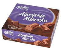 Milka Alpejskie Mleczko Pianka o smaku czekoladowym 330 g