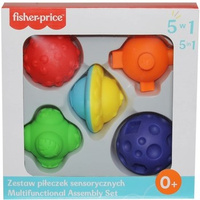 Fisher Price Zestaw piłeczek sensorycznych 5 w 1