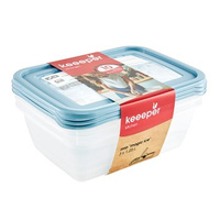 Kpl. 3 szt. pojemników mia "magic" 1,25L Keeeper