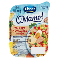 O Mamo!  Sałatka z pstrągiem 140 g Lisner