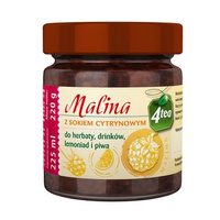 GT.MALINA Z SOKIEM CYTRY 220G