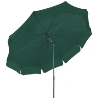 parasol doppler sunline z falbanką 250cm ciemozielony