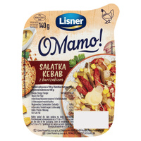 O Mamo!  Sałatka kebab z kurczakiem 140 g Lisner