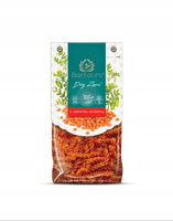 Bartolini Dary Ziemi Makaron 100 % z czerwonej soczewicy świderek nr 2 250 g