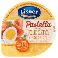 Lisner Pastella Pasta jajeczna z łososiem 80 g