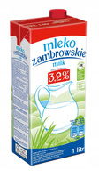 Mleko zambrowskie UHT 3,2 % 1 l