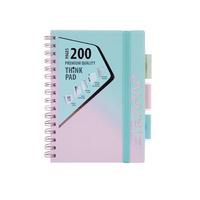 Kołozeszyt PP ASTRAPAP Ombre Pastel A5 - mix kołorów