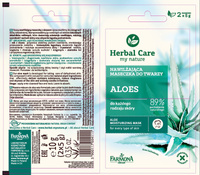 HERBAL CARE Maseczka nawilżająca ALOES 2x5 ml