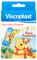 Viscoplast Plastry dla dzieci Kubuś i Przyjaciele, 10 szt.