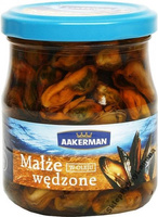 Aakerman Małże wędzone w oleju 200 g