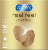 Durex Real Feel Prezerwatywy nielateksowe 3szt