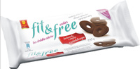 Herbatniki Fit&Free o smaku czekoladowym 120 g Cukry Nyskie
