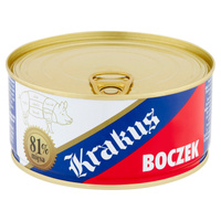 Krakus Konserwa boczek wieprzowy 300 g