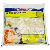 Flaki wołowegotowane krojone 900g Wakpol