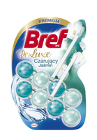 Bref WC DeLuxe Zawieszka toaletowa czarujący jaśmin 2 x 50 g