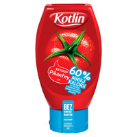 Kotlin Ketchup pikantny 60% mniej kalorii 450 g