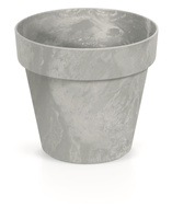 Doniczka Prosperplast Cube Beton Effect 17 cm, kolor beton