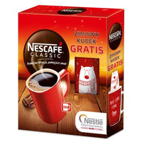 Nescafé Classic Kawa rozpuszczalna 600 g i kubek