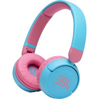 Bezprzewodowe słuchawki nauszne JBL JR310BT niebiesko-różowe