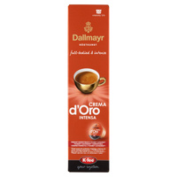 Dallmayr Crema d'Oro Intensa Mielona kawa palona w kapsułkach 78 g (10 x 7,8 g)