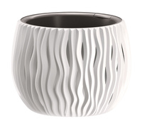 Doniczka Prosperplast Sandy Bowl 18cm DSK180 biała