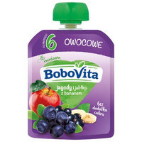 BV.JAGODY JABŁKA BANAN 80G