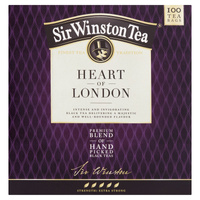 Sir Winston Tea Heart of London Aromatyzowana herbata czarna 200 g (100 x 2 g)