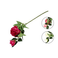 EM&EM Kwiat sztuczny róża 60 cm mix