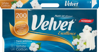 Velvet Excellence White Cotton Papier toaletowy 8 rolek