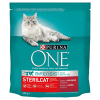 PURINA ONE STERILCAT Wołowina z pszenicą 450g
