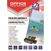 Folia do laminowania OFFICE PRODUCTS A6 2x100mikr 100szt transparentna