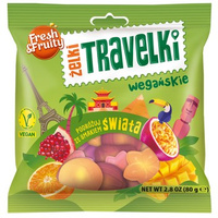 WAW ŻELKI TRAVELKI WEGAŃS 80G
