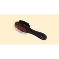 Szczotka drewniana "lupipets", dla kotów i psów, dwustronna włos/drut kulki średnia