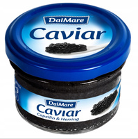DalMare Czarny kawior z ikry gromadnika i śledzia 75 g