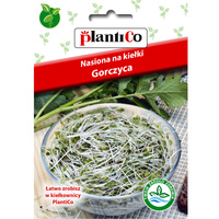 Nasiona na kiełki - Gorczyca 20g PlantiCo