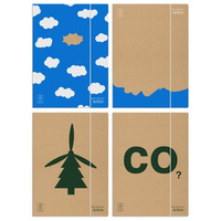 Herlitz teczka z gumką A4 SzSzym FSC