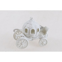 EM&EM Zawieszka na choinkę karoca biały