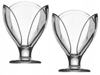 Komplet 2 pucharków do lodów TULIPAN 300 ml Ice Ville