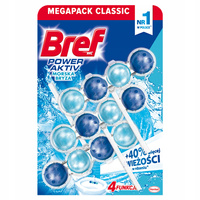 Bref WC Power Aktiv Zawieszka myjąco-zapachowa do muszli WC ocean 3 x 50 g