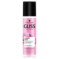 Gliss Liquid Silk Ekspresowa odżywka do włosów matowych i łamliwych 200ml