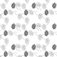 Zasłonka prysznicowa wzór kwiaty 180x180cm nr 818