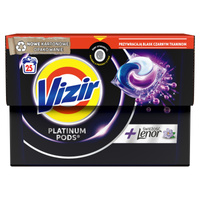 Vizir Platinum Pods Kapsułki do prania Black 25 szt. 567,5g (25x22,7 g)