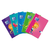 Zeszyt A5 16 kartek linia podwójna kolorowa Oxford