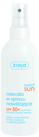 Ziaja Sopot Sun Mleczko w sprayu nawilżające SPF 50+ 170 ml