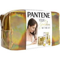 Pantene Pro-V Zestaw X-MASS Gold Bag (Szampon + Odżywka + Olejek do włosów + Intensywna pielęgnacja)