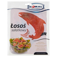 Koral Łosoś sałatkowy wędzony na zimno 90 g