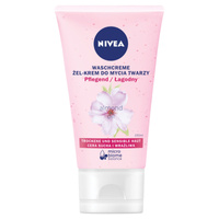NIVEA Łagodnie oczyszczający żel-krem do mycia twarzy cera sucha i wrażliwa 150 ml