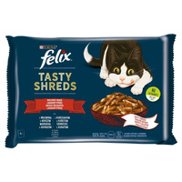FELIX TASTY SHREDS Wołowina Kurczak
