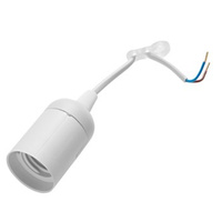 Oprawka  termoplastyczna montażowa  E27 z przewodem