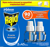 Raid Płyn owadobójczy przeciw komarom zapas bezzapachowy 54ml